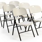 Amazon Basics White Folding Chair 6 Pack-0
