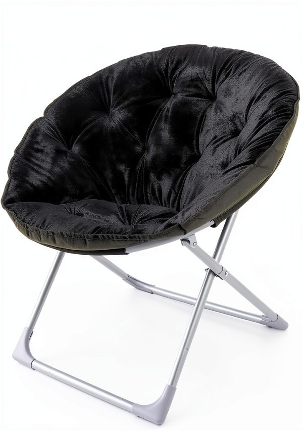 Amazon Basics Black Folding Chair for Adults-5