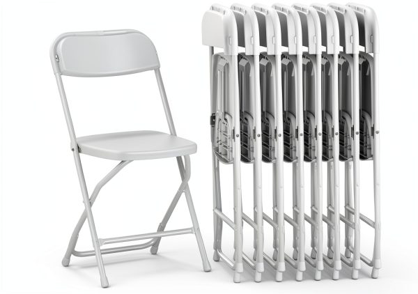 Folding Chair Our Modern Space White Lightweight-0