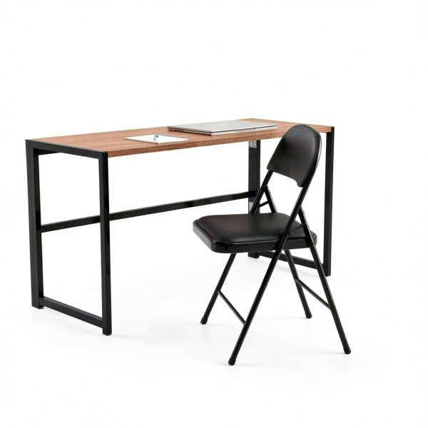 Amazon Basics Folding Chairs Black 4-Pack-1