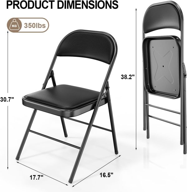 VINGLI Folding Chairs Classic Design-2