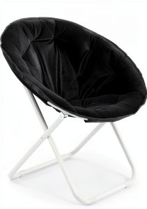 Nouva Modern Folding Chair Black Modern Design-0