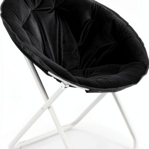Nouva Modern Folding Chair Black Modern Design-0