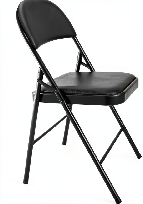 Amazon Basics Folding Chairs Black 4-Pack-3