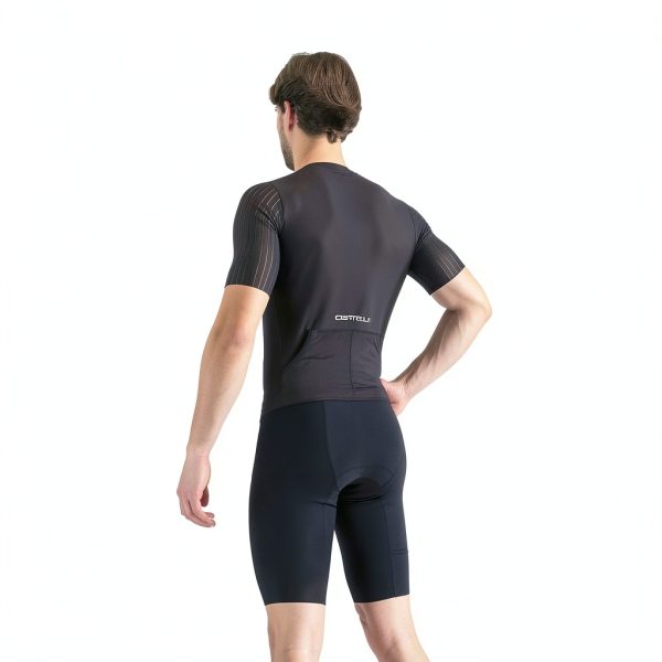 Castelli Men's Cycling Speed Suit Black Microfiber-2