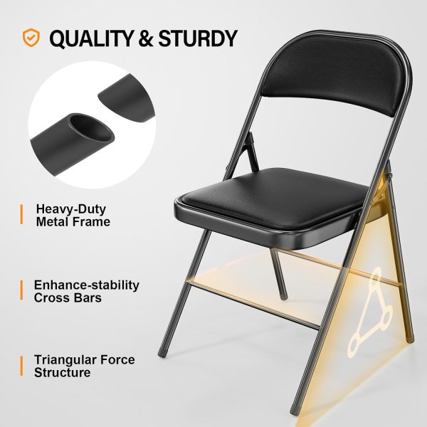 VINGLI Folding Chairs Classic Design-4