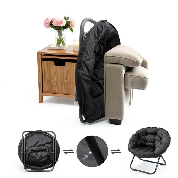 Moon Chair by Grezone Foldable Foam Seating-5