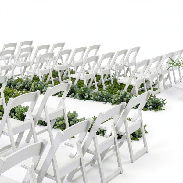 Flash Furniture White Resin Folding Chairs-10