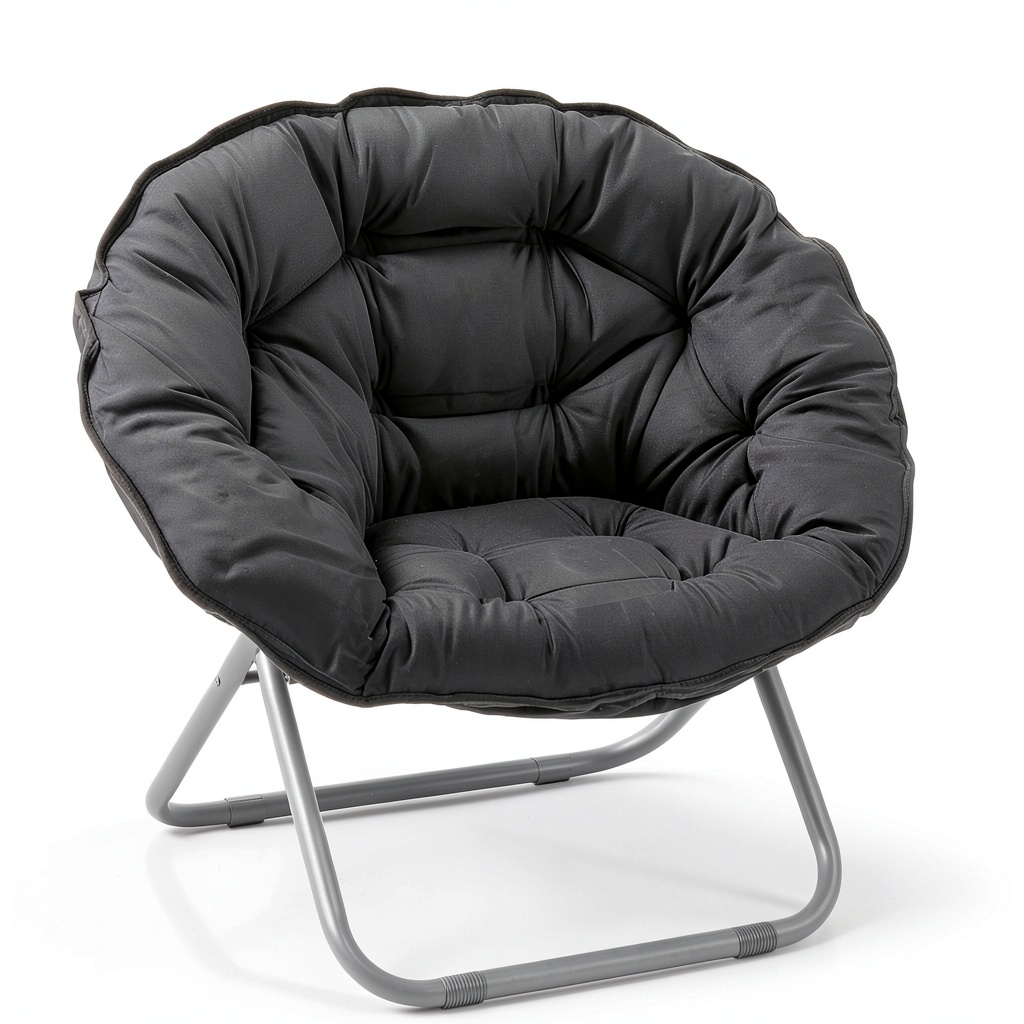 Grezone Moon Chair placed in a modern living room