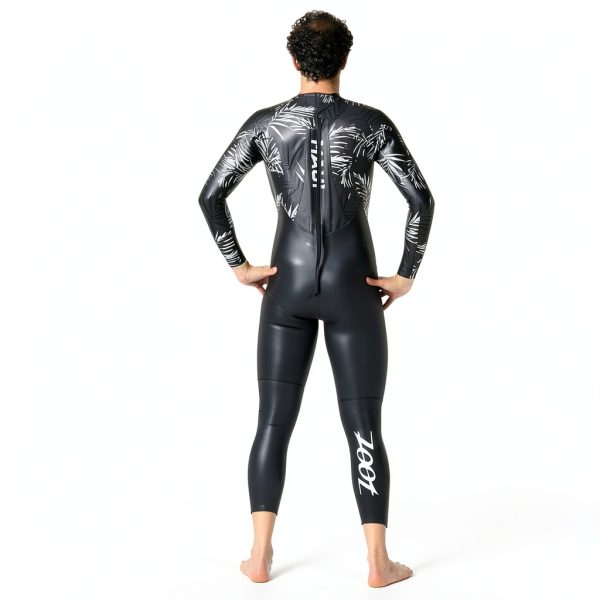 Maui Triathlon Wetsuit Zoot Silver Palm Men's-2