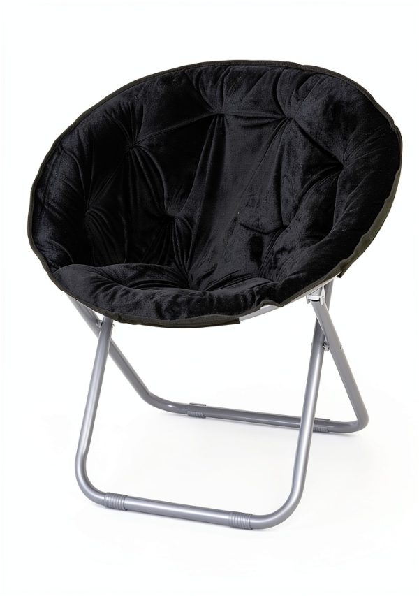 Nouva Modern Folding Chair Black Modern Design-2
