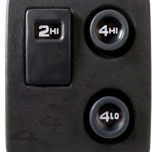4WD Switch Dorman Rotary Brass Panel Mount-0
