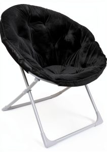 Amazon Basics Black Folding Chair for Adults-0