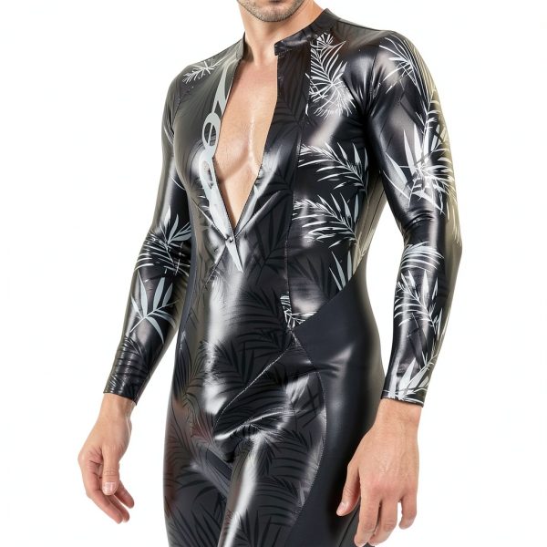 Maui Triathlon Wetsuit Zoot Silver Palm Men's-6