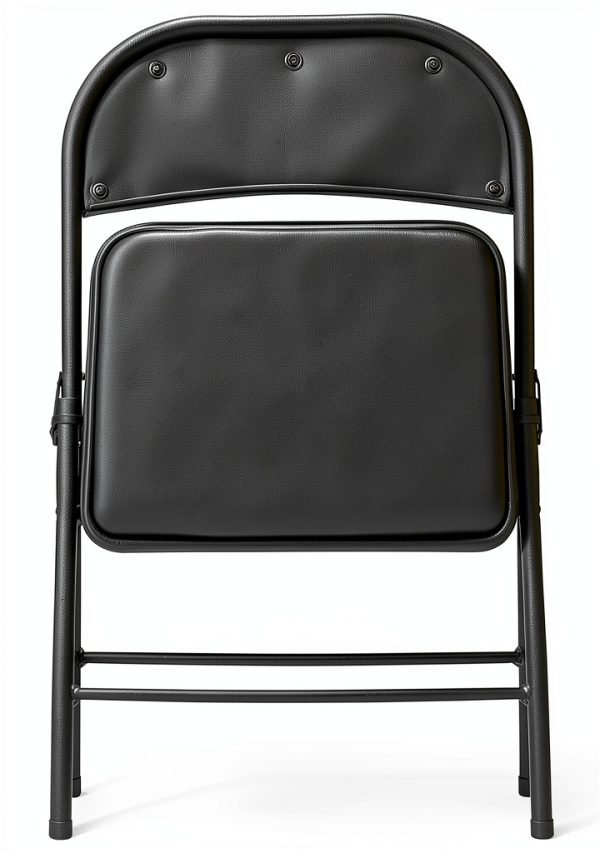 Amazon Basics Folding Chairs Black 4-Pack-4