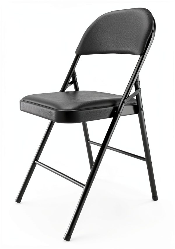 Amazon Basics Folding Chairs Black 4-Pack-2