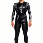 Maui Triathlon Wetsuit Zoot Silver Palm Men's-0