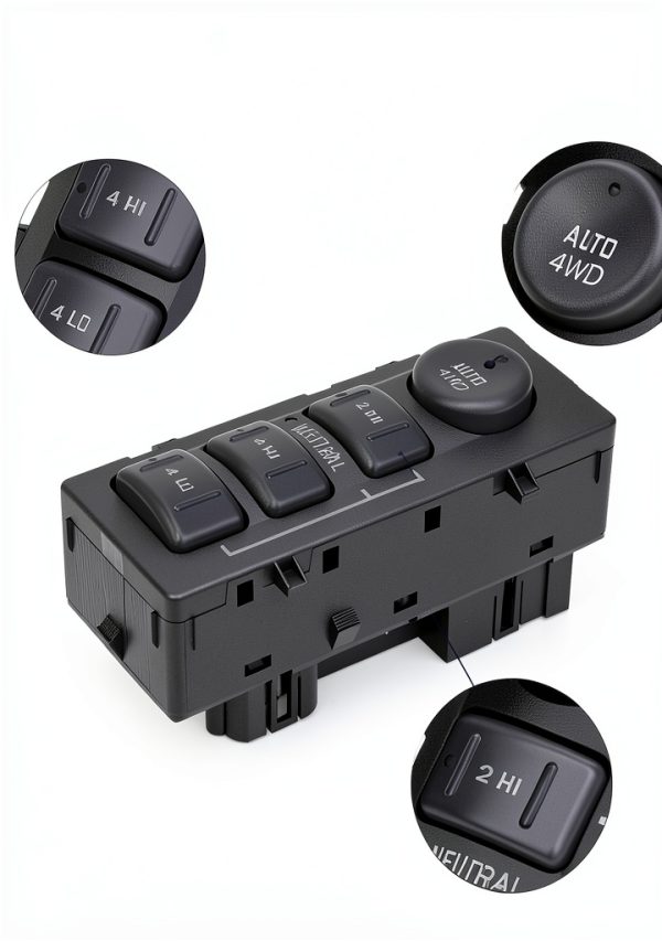 4WD Switch Obaee 12V Push Button Selector-5