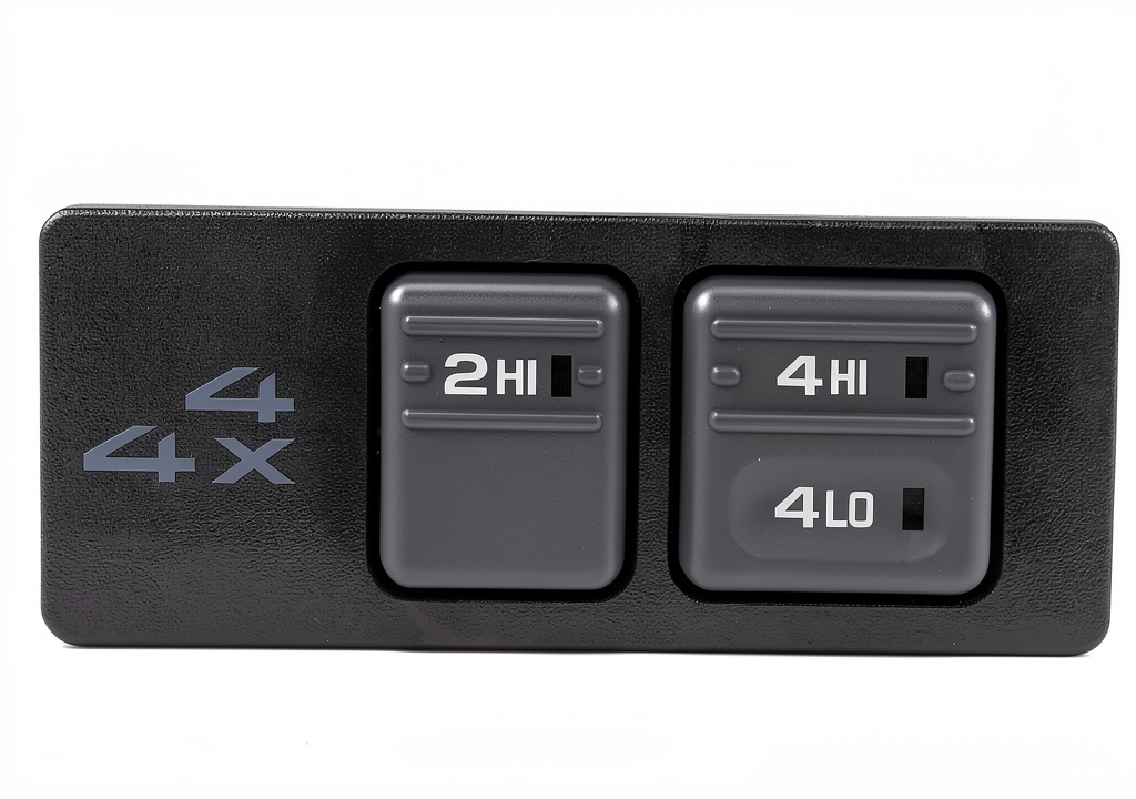 Installing MOTOKU 4WD Auto Switch Button 12V Copper IP65 on a Chevrolet truck dashboard