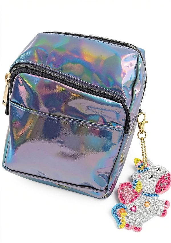 ORIENTAL CHERRY 5D Diamond Art Keychain Kit Multicolor Kids Craft Set-5