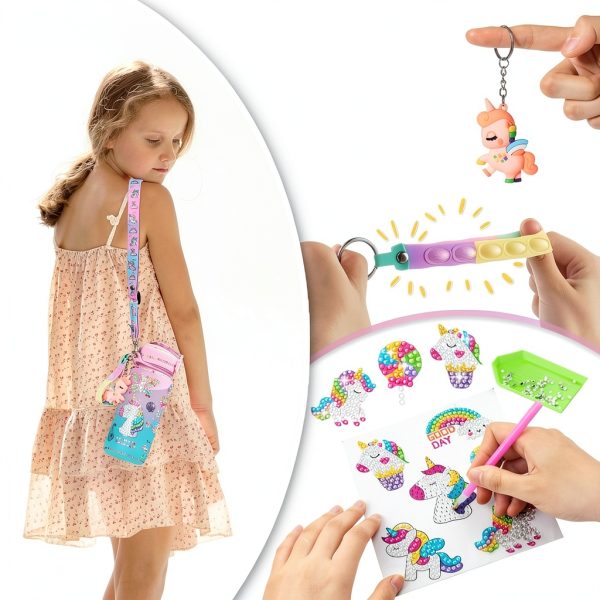 Bemetu Unicorn DIY Water Bottle Kit 600ml Leakproof Kids Bottle-7