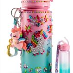Bemetu Unicorn DIY Water Bottle Kit 600ml Leakproof Kids Bottle-0