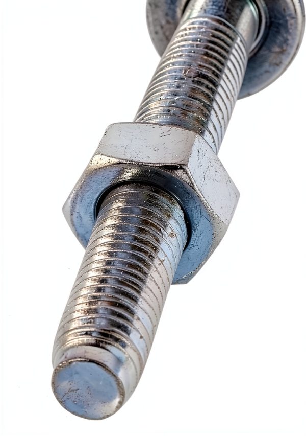 Blue Zinc Anchors Plated Screw Type Car Repair Expansion Bolt Stud Anchors M12x120mm 4pcs-1
