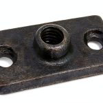 Erico Caddy Malleable Iron Wall‑Ceiling Plate 100 pcs 180lb Load-0