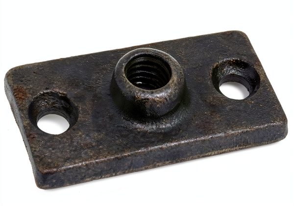 Erico Caddy Malleable Iron Wall‑Ceiling Plate 100 pcs 180lb Load-0