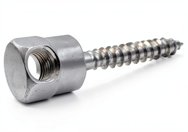 Threaded Rod Anchor 1/4" x 2" CONFAST Wood Stud Horizontal Box of 25-1