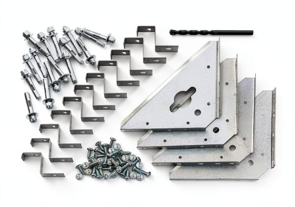 Arrow Shed AK100 Concrete Anchor Kit Hot Dipped Galvanized Steel 4.88"-3