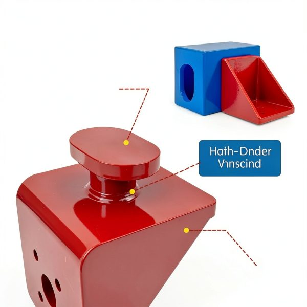 Alloy Steel Shipping Container Anchors Taidngusa Red Twist Locks-2