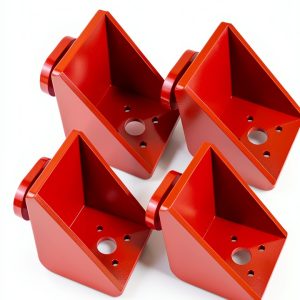 Alloy Steel Shipping Container Anchors Taidngusa Red Twist Locks-0