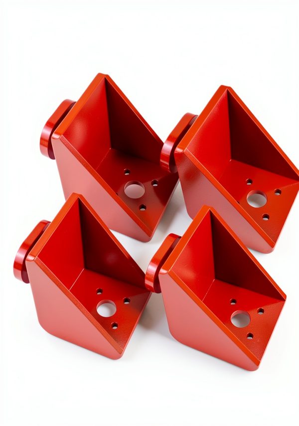 Alloy Steel Shipping Container Anchors Taidngusa Red Twist Locks-0
