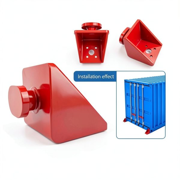 Alloy Steel Shipping Container Anchors Taidngusa Red Twist Locks-6