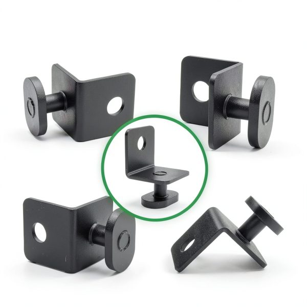 Shipping Container Anchors Ustinian 4 Pack Heavy Angle Iron Tie Down-6