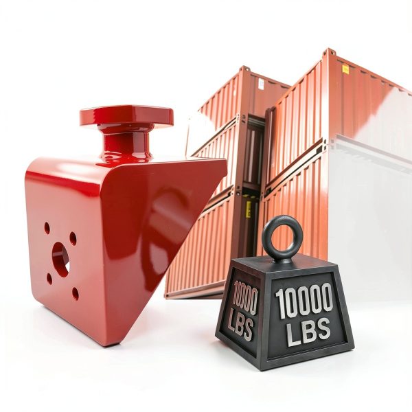 Alloy Steel Shipping Container Anchors Taidngusa Red Twist Locks-5